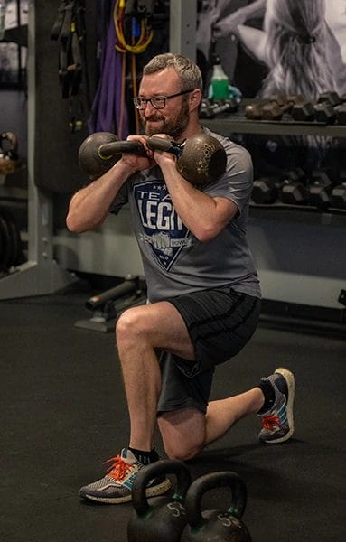 personal training core at Liven Up Fitness